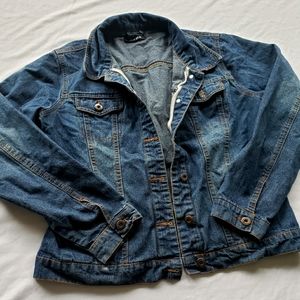 Hype Zip up jean jacket